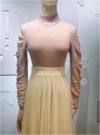 设计感针织打底上衣