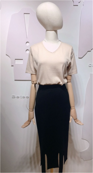 亲肤舒适针织短袖上衣