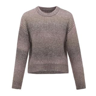 渐变韩版针织上衣