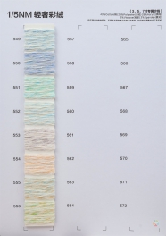 1/5NM 43cotton 28polyester 25acrylic 2Viscose 2spandex