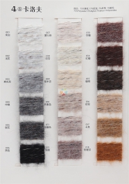 4NM 75% polyester, 17% nylon, 7% wool, 1% spandex